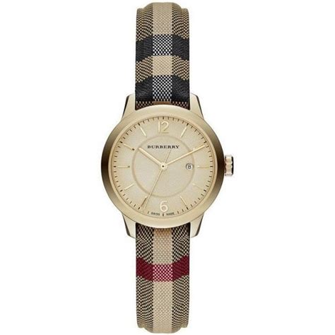 burberry the new round dame horloges bu10104|Burberry Ladies' The Classic Horseferry Check Watch (BU10104).